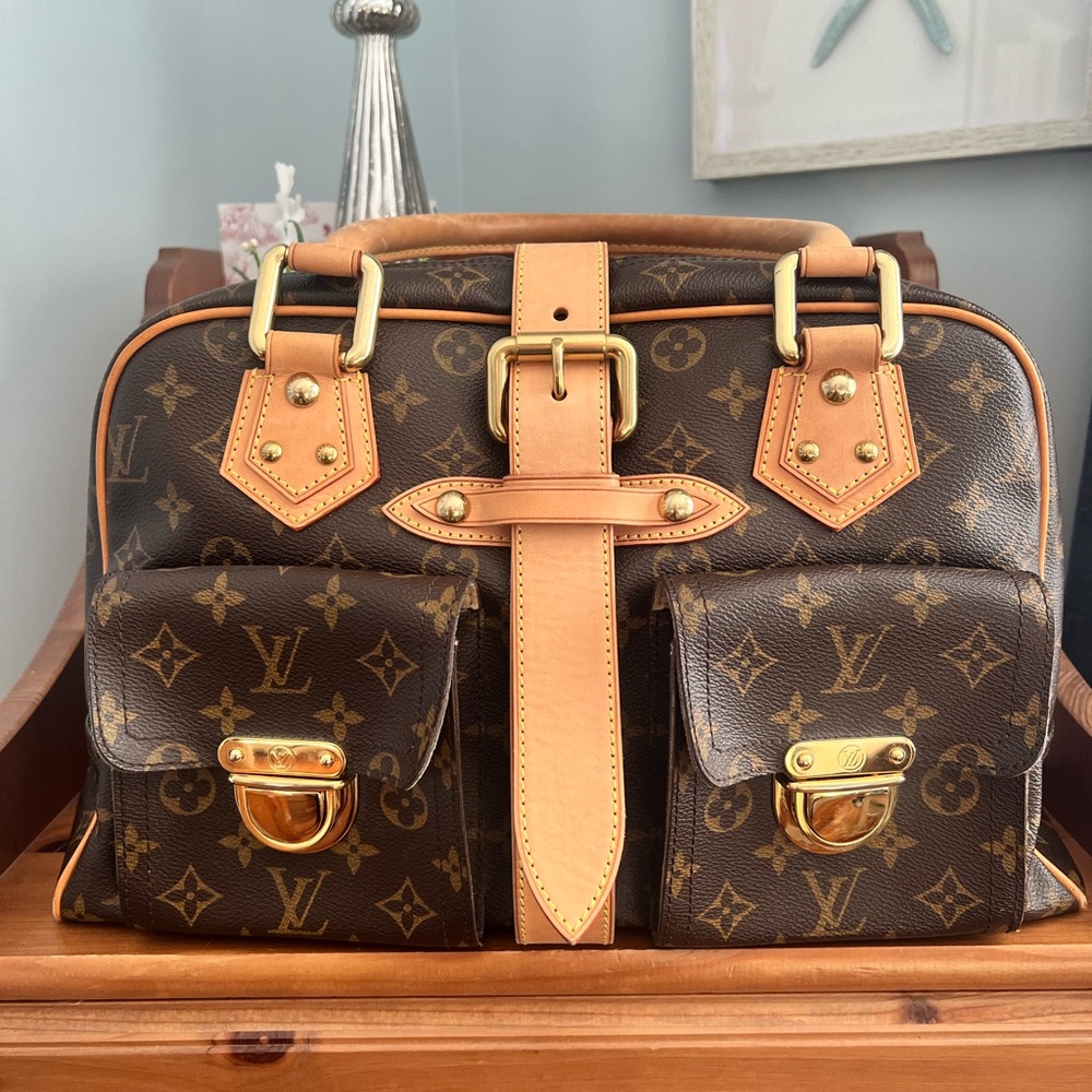 Authentic Louis Vuitton Monogram Manhattan GM Bag PRE LOVED